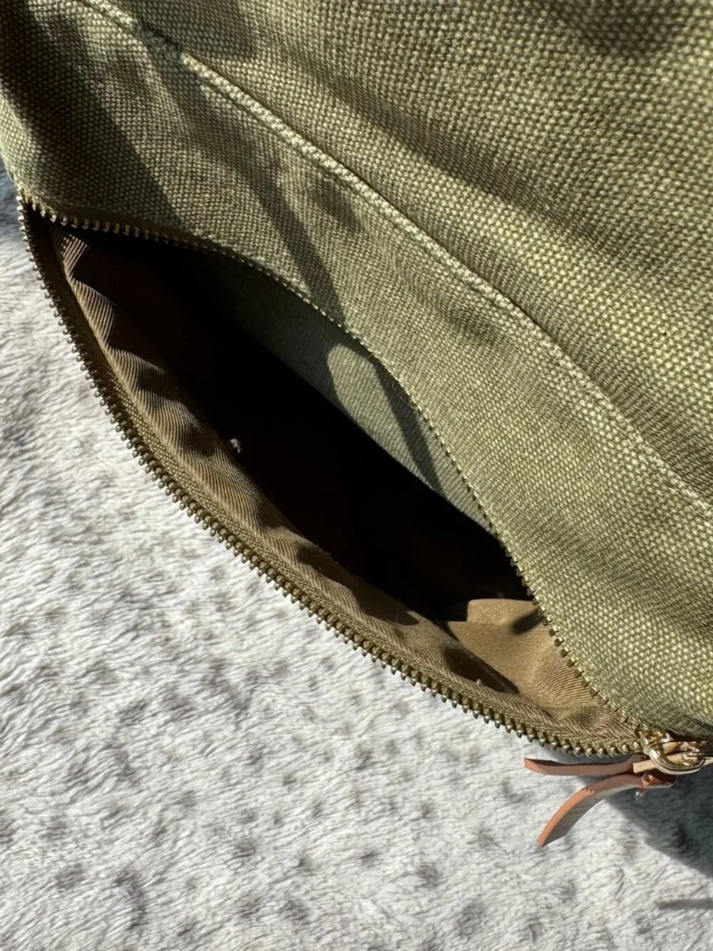 Universal Thread Green Canvas Laptop Backpack